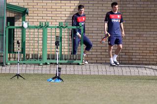 Robert Lewandowski i Sławomir Peszko