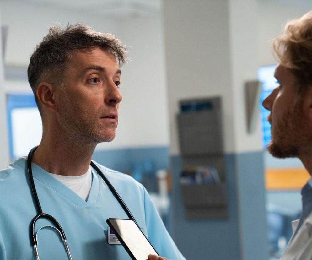 Na dobre i na złe odc. 970. Maks Beger (Tomasz Ciachorowski), Marcin Molenda (Filip Bobek)