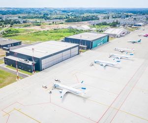 Lotnisko w Pyrzowicach ma trzeci hangar obsługi technicznej