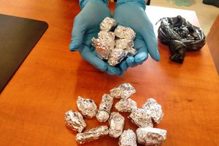 Akcja policji na ul. Brzeskiej