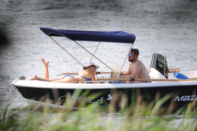 Aleksandra Kwaśniewska i Kuba Badach