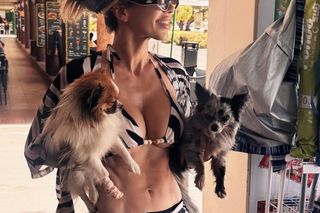 Pieskie wakacje Dody