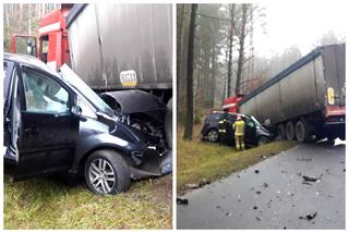 Śmiertelny wypadek na trasie Piduń – Rekownica. Droga jest zablokowana