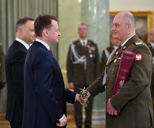 Andrzej Duda wręczył nominacje generalskie i admiralską