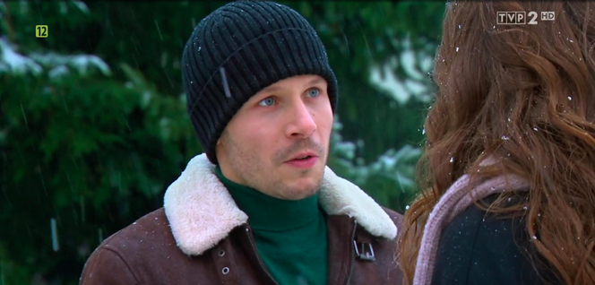 Barwy szczęścia, odc. 2080. Regina (Kamila Kamińska), Franek (Mateusz Banasiuk)