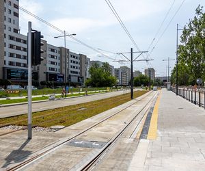 Tramwaj na Stegny w Warszawie