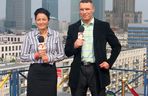 Agnieszka Rylik i Albert Sosnowski podczas nagrania DDTVN w 2007 roku 