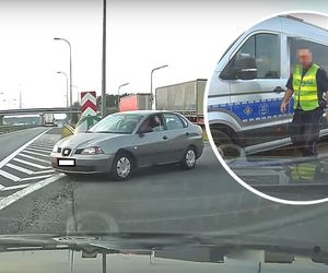 Starszy mężczyzna próbował wyjechać pod prąd na S5 w Białych Błotach. Nagranie trafiło do sieci i policji [GALERIA]