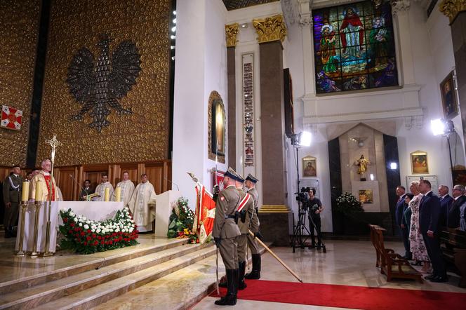 Uroczysta msza św. z okazji Święta Wojska Polskiego