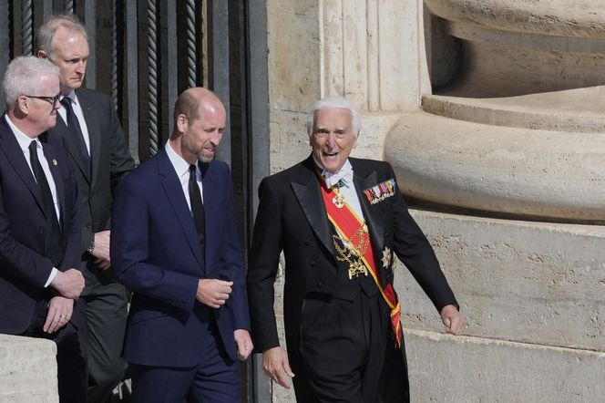 Księżna Kate nieobecna na pogrzebie papieża! Książę William był sam