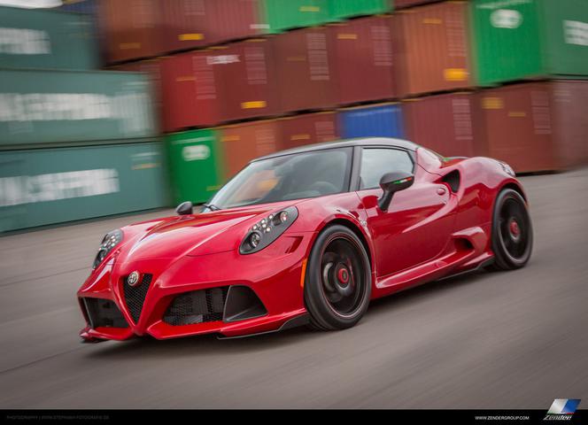 Zender Alfa Romeo 4C