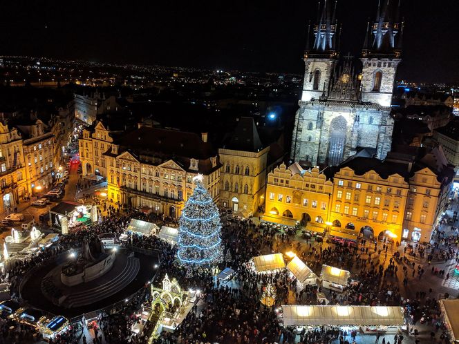 Jarmak Bożonarodzeniowy w Pradze.