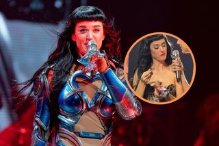 Katy Perry testowała polskie słodycze i śpiewała z fanami! Gwiazda zrobiła show