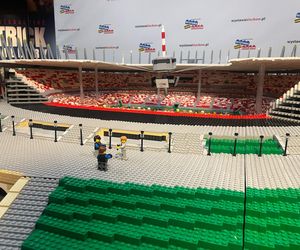 Stadion PGE Narodowy z klocków LEGO