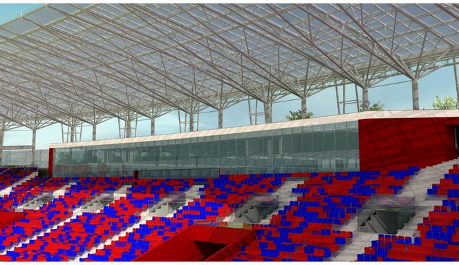 Stadion piłkarski w Szczecinie