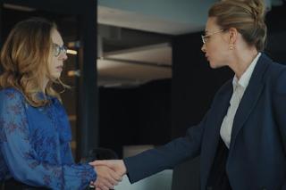 M jak miłość odc. 1749. Agnieszka Lesicz (Katarzyna Chorzępa), Sylwia (Hanna Turnau)