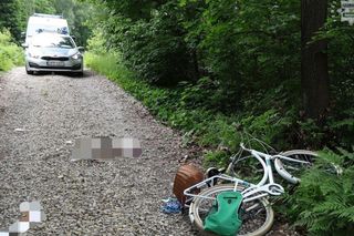 Tragedia w Katowicach. 65-latka zmarła na rowerze