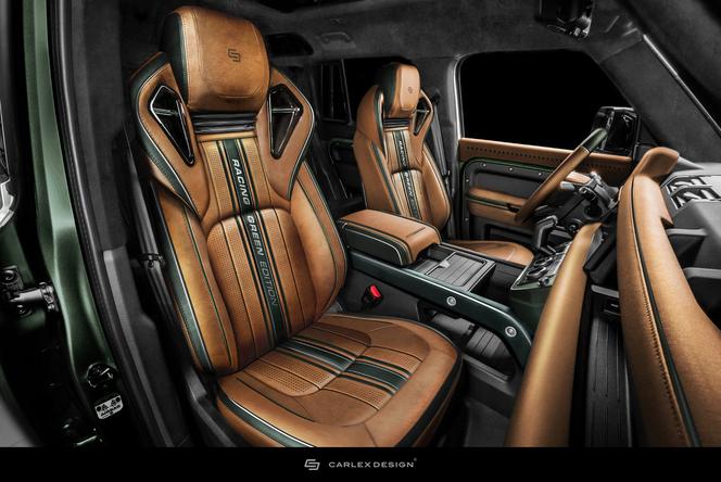 Land Rover Defender Racing Green Edition od Carlex Design
