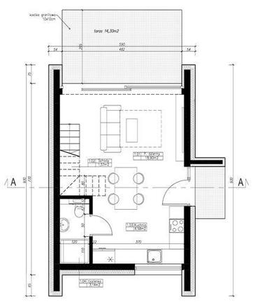 Dom do 70m2 bez pozwolenia - zdjęcia. Zobacz najlepsze projekty z kolekcji Muratora