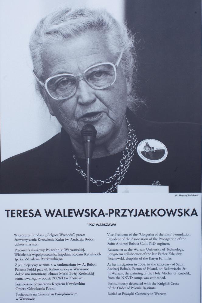 Teresa Walewska-Przyjałkowska – Fundacja „Golgota Wschodu”