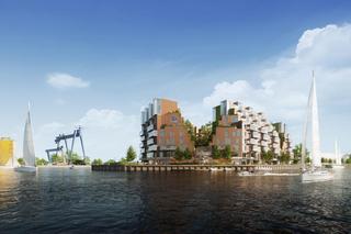 Wizualizacja osiedla na Polskim Haku w Gdańsku od Capital Park