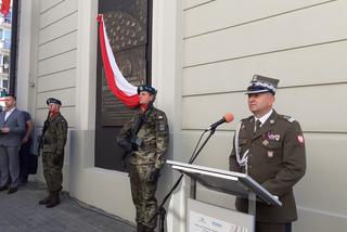 Odsłonięcie tablicy upamiętniającej 100-lecie Cudu nad Wisłą