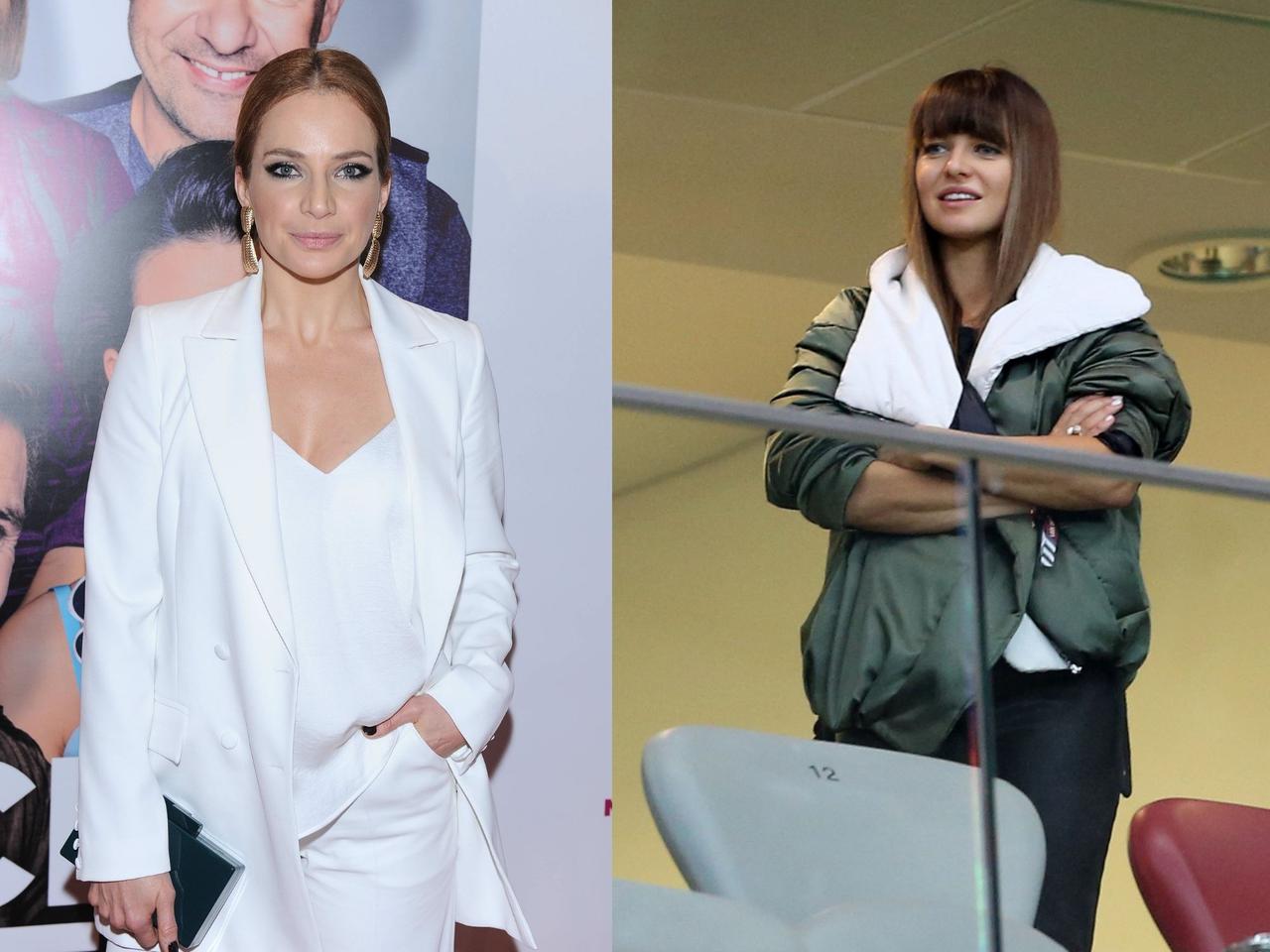 Dereszowska pokazuje brzuch po ciąży, a Lewandowska dopinguje 