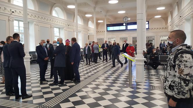 Dworzec PKP w Białymstoku oficjalnie otwarty