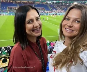 Anna Lewandowska pękała z dumy na Polska – Argentyna. Na awans Biało-czerwonych mogła zareagować tylko w jeden sposób