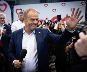 Iskrzy między Donaldem Tuskiem a Karolem Nawrockim