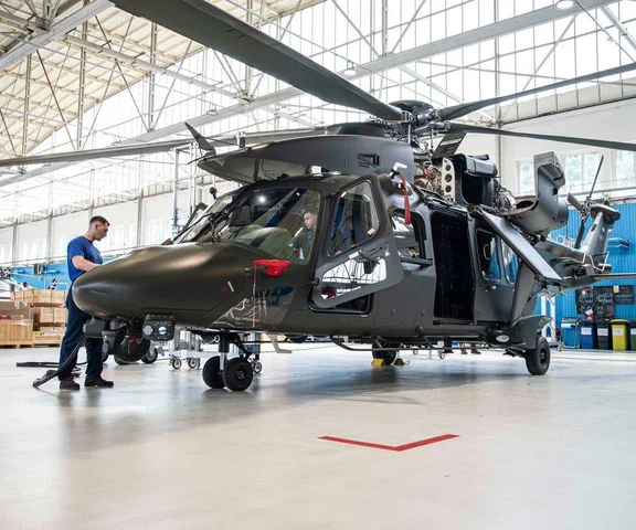 Pierwszy śmigłowiec AW149 w PZL Świdnik nabiera docelowych kształtów. Jesienią potencjalne przekazanie 