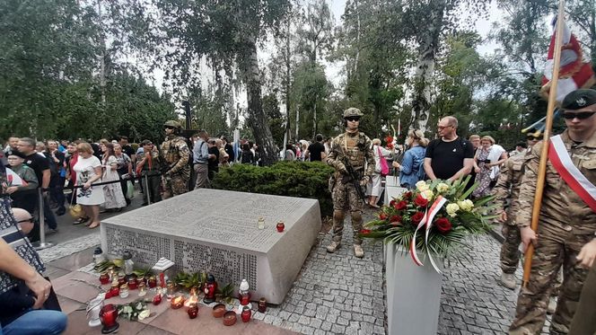 81. rocznica wybuchu Powstania Warszawskiego. Uroczystości przy pomniku Gloria Victis