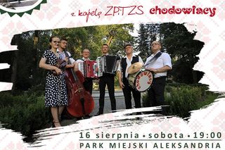 Potańcówka na ludowo z kapelą zespołu „Chodowiacy” już 16 sierpnia w parku Aleksandria