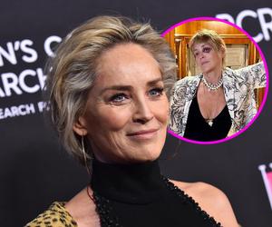 Sharon Stone z podbitym okiem! Tajemnicze zdjęcie wielkiej gwiazdy