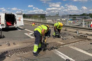 Remont mostu na autostradowej obwodnicy Wrocławia - A4