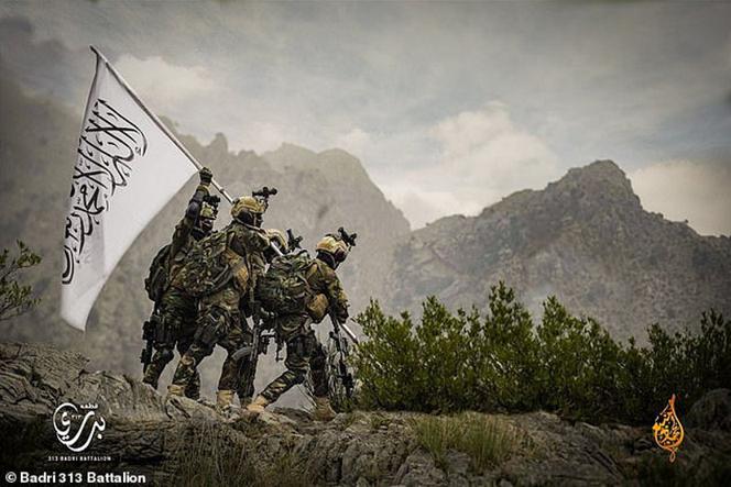 talibowie kpią z marines