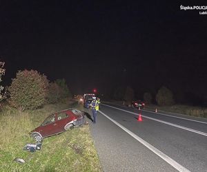 Groźny wypadek na DK46 pod Lubeckiem. 38-letni kierujący oplem trafił do szpitala