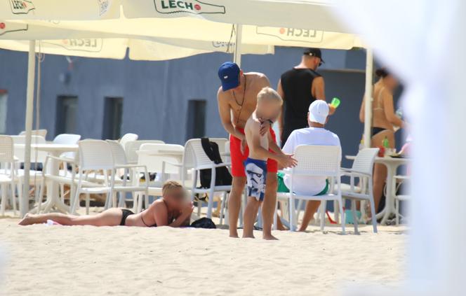 Marcin Moreczk jak  Adonis w Sopocie