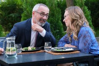 M jak miłość odc. 1749. Sylwia (Hanna Turnau), Adam Werner (Jacek Kopczyński)