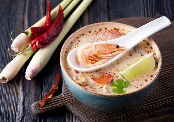 Tajska zupa krewetkowa wg Magdy Gessler. Kuchenne rewolucje w Samui [Kraków]