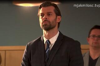 	M jak miłość odc. 1735 po wakacjach. Krzysztof Sowiński (Konrad Jałowiec)