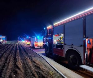 Tragiczny pożar pod Waśniowem