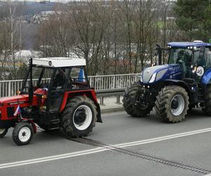 Protest rolników. Zablokowali granicę w Cieszynie