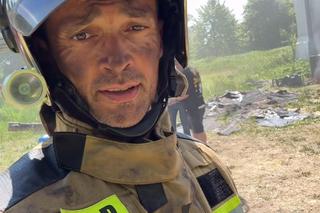 Barwy szczęścia po wakacjach. Mariusz (Rafał Cieszyński) na planie