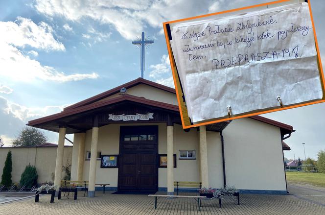 Bielsk Podlaski. Złodziej okradł kościół, ale zwrócił łupy