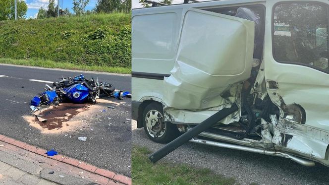 Blachownia. Nie żyje młody motocyklista. Policja podała przyczynę tragicznego wypadku