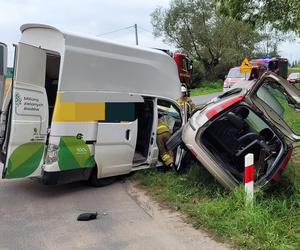Wypadek drogowe w Nowej Wsi koło Grudziądza