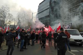 Poznański Marsz Niepodległości dobiegł końca. Był względnie spokojny