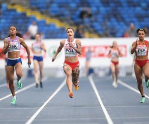 Srebrna sztafeta kobiet 4x100 m na Stadionie Śląskim