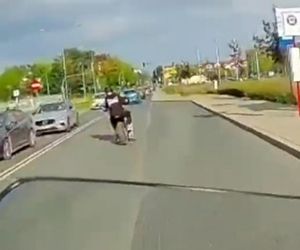 Szaleńcza ucieczka ulicami Piaseczna